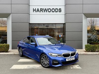 Blue Used 2021 BMW 320 M Sport Sedan | £19,680 (Fair price)