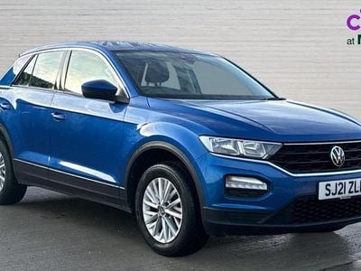 Blue Used 2021 VW T-Roc S SUV | £14,575 (Good price)