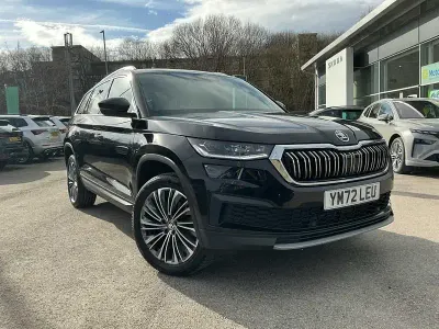 Second-hand Skoda Kodiaq SE L Executive 150 CP (110 kW) 2023 Negru SUV