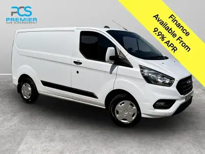 Used Ford Transit Custom Trend 130 HP (95 kW) 2022 Frozen white (solid paint) Van