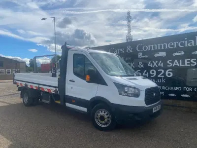 Used Ford Transit 130 HP (95 kW) 2018 White Pickup