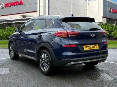 Used Hyundai Tucson Premium 177 HP (130 kW) 2019 Blue SUV