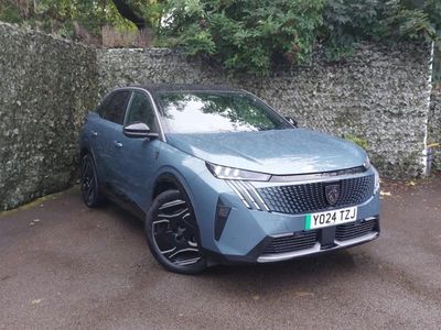 Blue Used 2024 Peugeot e-3008 GTi SUV | £24,998 (Fair price)