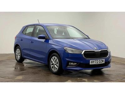 Blue Used 2022 Skoda Fabia Comfort Hatchback | £11,995 (Fair price)