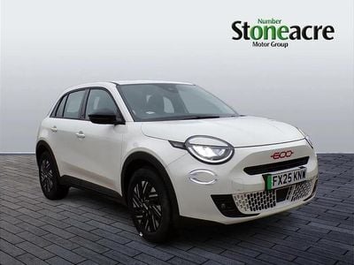 White New 2025 Fiat 600 Red SUV | £18,495