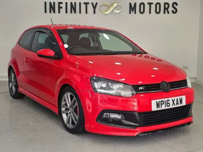 Used VW Polo R-line 2016 Red Hatchback