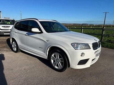 White Used 2013 BMW X3 M Sport SUV | £9,699 (Fair price)
