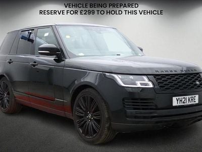 Used Land Rover Range Rover S 300 HP (220 kW) 2021 Santorini black SUV
