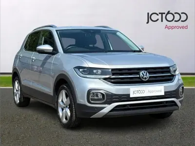 Begagnad VW T-Cross SEL 113 HK (83 kW) 2019 Silver SUV