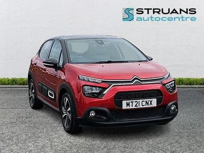 Used Citroën C3 PureTech 2021 Red Hatchback