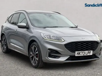 Used Ford Kuga ST-Line X 190 HP (139 kW) 2023 Solar silver (premium paint) SUV
