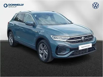 Used VW T-Roc R-line 150 HP (110 kW) 2025 Blue SUV