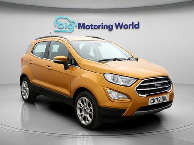 Used Ford Ecosport Titanium 2023 Yellow SUV