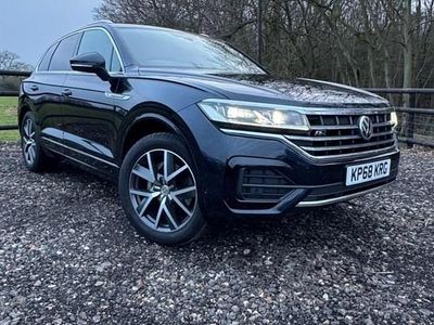 Blue Used 2018 VW Touareg R-line SUV | £23,990 (Fair price)