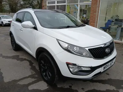 Begagnad Kia Sportage 115 HK (84 kW) 2014 Vit SUV