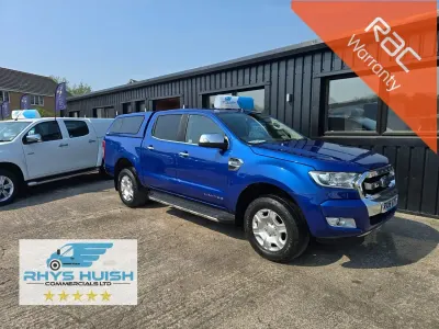 Usado Ford Ranger Limited 200 HP (147 kW) 2016 Azul Pickup