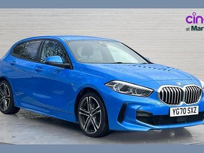 Used BMW 118 M Sport 138 HP (101 kW) 2020 Blue Hatchback
