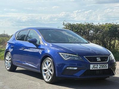 Used Seat Leon FR 125 HP (91 kW) 2018 Blue Hatchback