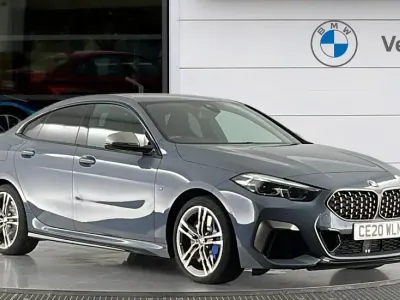 Used BMW M235 Comfort Edition 306 HP (225 kW) 2020 Storm bay metallic Sedan