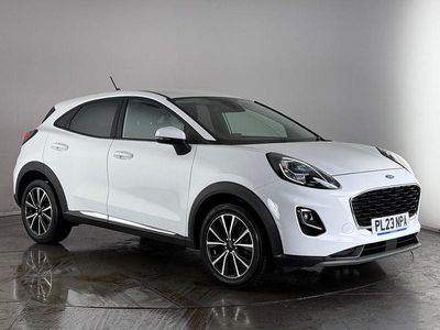 White Used 2023 Ford Puma Titanium Hatchback | £13,850 (Good price)