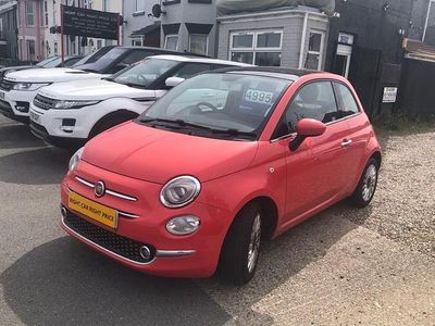 Used Fiat 500 Lounge 69 HP (50 kW) 2017 Pink Hatchback