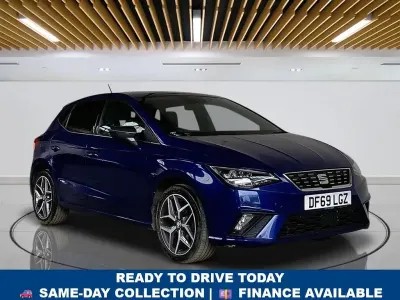 Used Seat Ibiza XCELLENCE Lux 115 HP (84 kW) 2019 Blue Hatchback