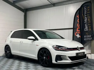 Used VW Golf VII GTI 230 HP (169 kW) 2018 White Hatchback