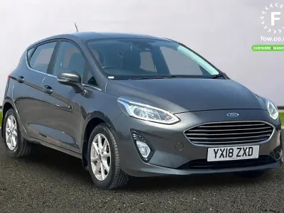 Used Ford Fiesta Zetec 101 HP (74 kW) 2018 Grey Hatchback