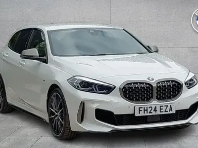 Used BMW M135 Shadowline 306 HP (225 kW) 2024 White Hatchback