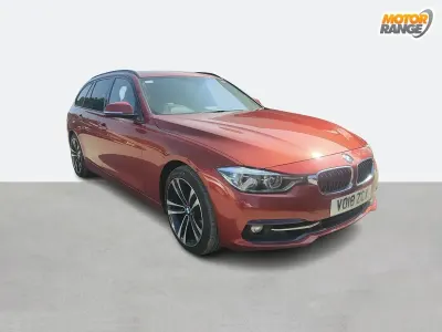 Used BMW 320 Sport Line 2018 Orange Estate