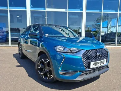 Used DS Automobiles DS3 Crossback Prestige 100 HP (73 kW) 2019 Blue SUV