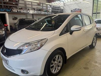 Begagnad Nissan Note Acenta 90 HK (66 kW) 2016 Vit Halvkombi