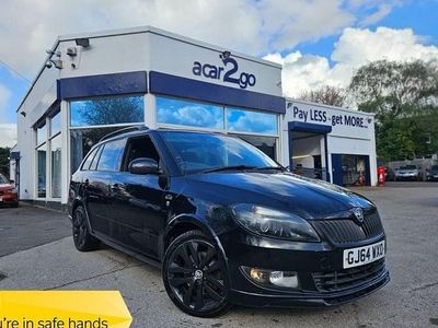 Used Skoda Fabia 105 HP (77 kW) 2014 Black Estate