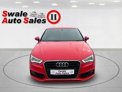 Used Audi A3 S-Line 150 HP (110 kW) 2014 Red Hatchback
