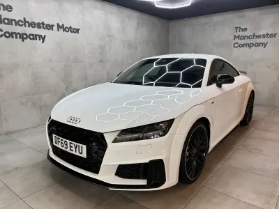 Used Audi TT Black Edition 245 HP (180 kW) 2020 White Coupe