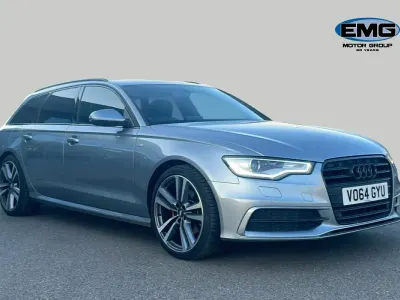 Used Audi A6 Black Edition 177 HP (130 kW) 2014 Grey Estate