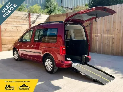 Used VW Caddy Life 2021 Red MPV