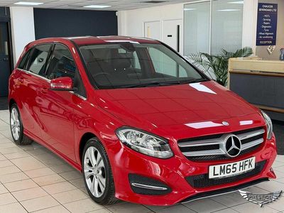 Begagnad Mercedes B180 Executive 109 HK (80 kW) 2015 Röd Minibuss
