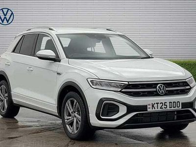 Used VW T-Roc R-line 150 HP (110 kW) 2025 White SUV