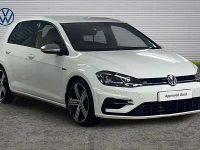 Used VW Golf VII R 310 HP (228 kW) 2018 White Hatchback