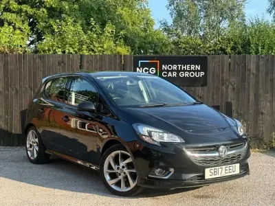 Used Vauxhall Corsa SRi 90 HP (66 kW) 2017 Black Hatchback
