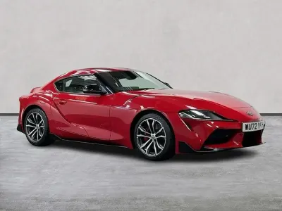 Used Toyota Supra 258 HP (189 kW) 2022 Red Coupe