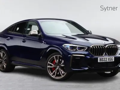 Used BMW X6 M50 Comfort Edition 523 HP (384 kW) 2022 Blue SUV