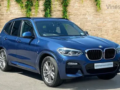 Used BMW X3 M Sport 190 HP (139 kW) 2019 Blue SUV