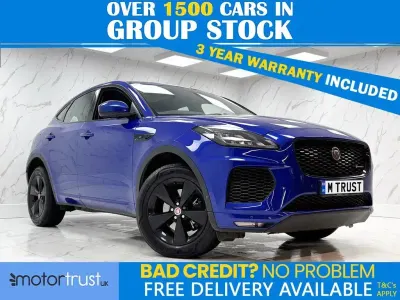Used Jaguar E-Pace R-Dynamic 180 HP (132 kW) 2018 Blue SUV