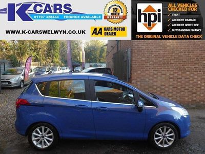 Blue Used 2015 Ford B-MAX Titanium MPV | £6,750 (Fair price)