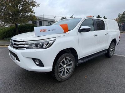 White Used 2018 Toyota HiLux Pickup | £20,995 (Fair price)