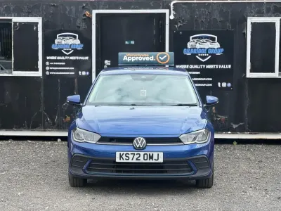 Used VW Polo Life 95 HP (69 kW) 2023 Blue Hatchback