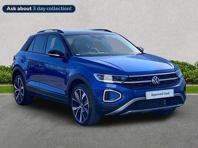New VW T-Roc Design 115 HP (84 kW) 2026 Blue SUV