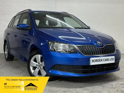 Używany Skoda Fabia SE 110 KM (80 kW) 2017 Niebieski Kombi